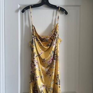 Amazon Yellow Floral Women's Dress